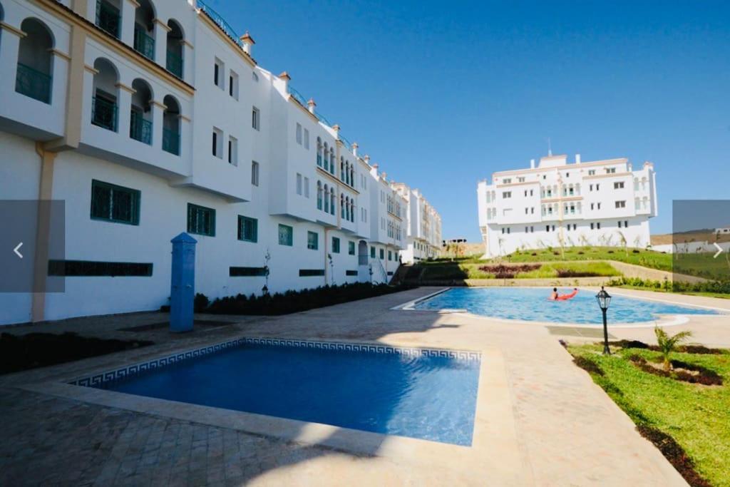 טנג'יר Apartamento Vacacional Achakar Playa&Piscina! מראה חיצוני תמונה
